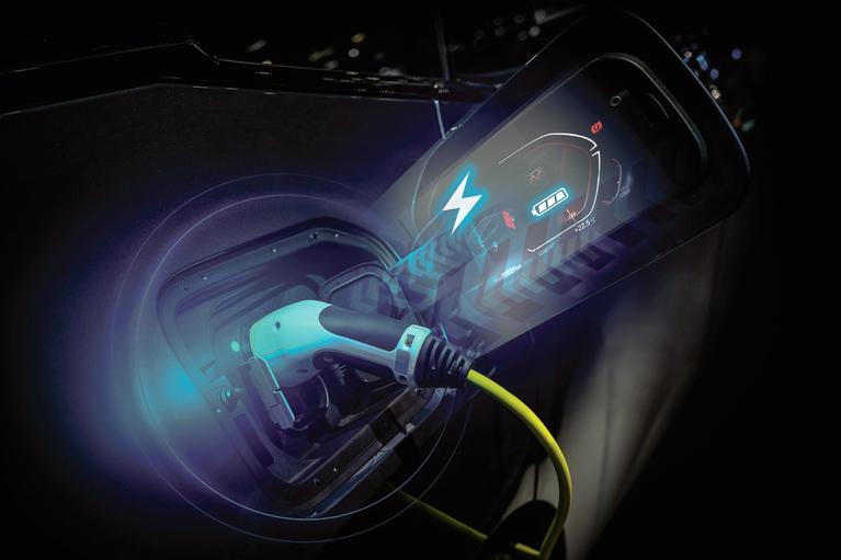 EV charging image